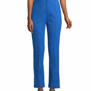 DVF Mid Rise Skinny Pant Cobalt/Blue Size 10